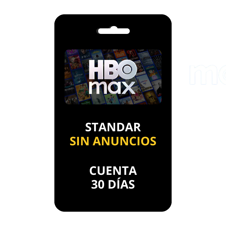 Hbo max standar cuenta